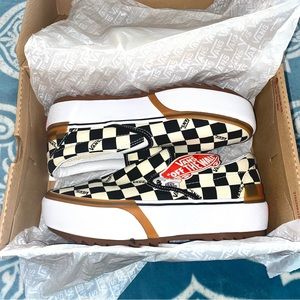 Vans Checkerboard Stacked Slip-On Sneakers